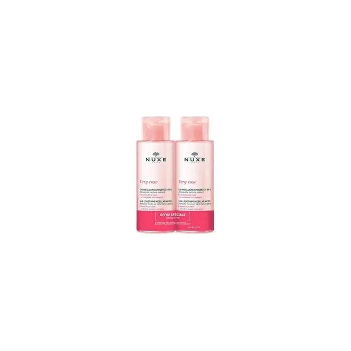 Nuxe Very Rose Micellar Water 2x400ml - Pack of 2