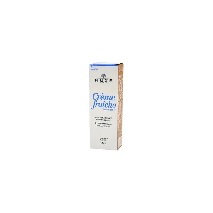 Nuxe Crme Frache De Beaut Moisturizing Mattifying Fluid For Mixed Skin 50 Ml