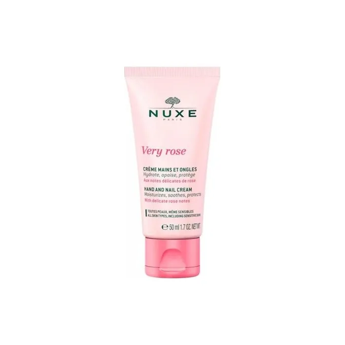 Nuxe Very Rose Hand And Nail Cream 50 Ml