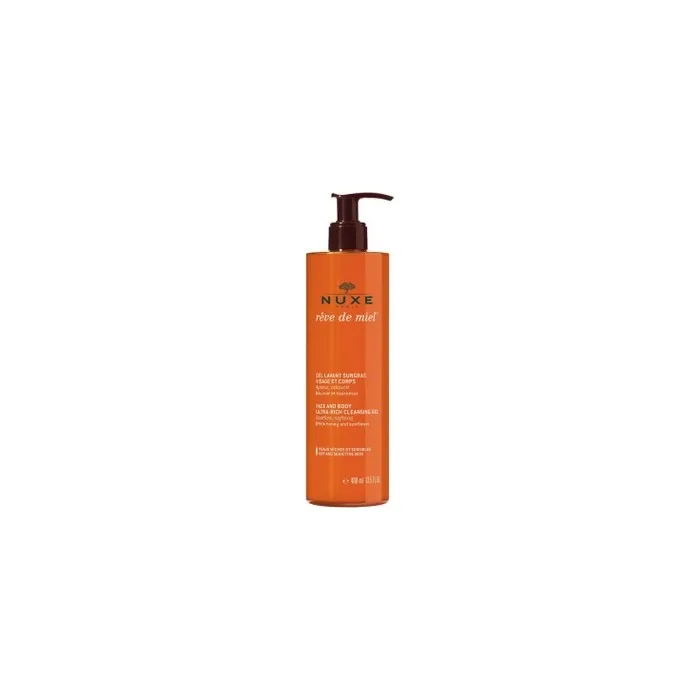 NUXE Rêve de Miel Face and Body Cleansing Gel 400ml