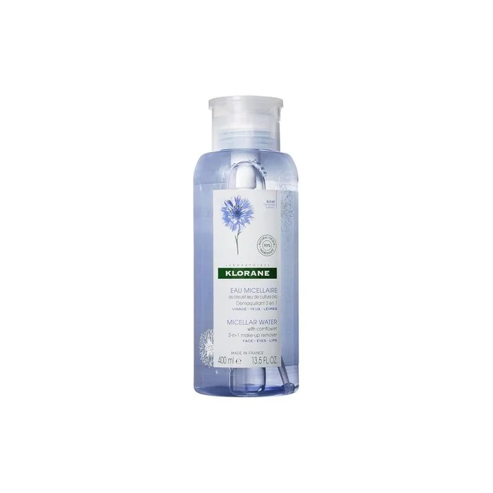 Klorane Micellar Water 3-in-1 Make-Up Remover 400ml