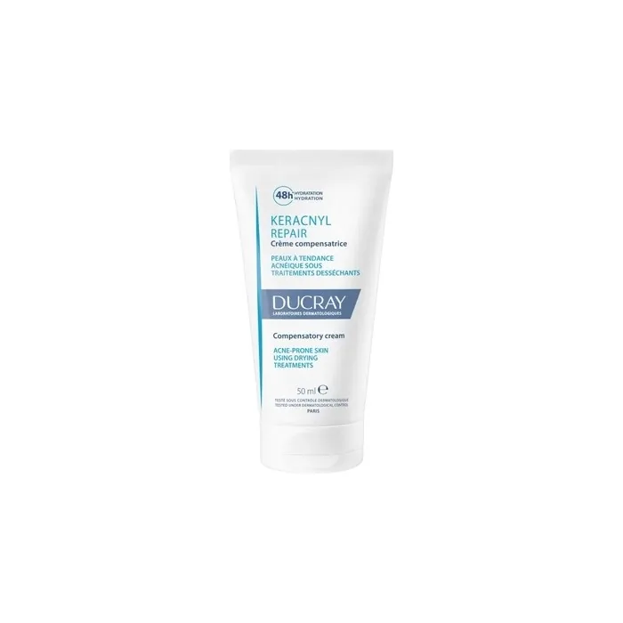 Ducray Keracnyl Repair Rebuilding Cream For Face 50ml