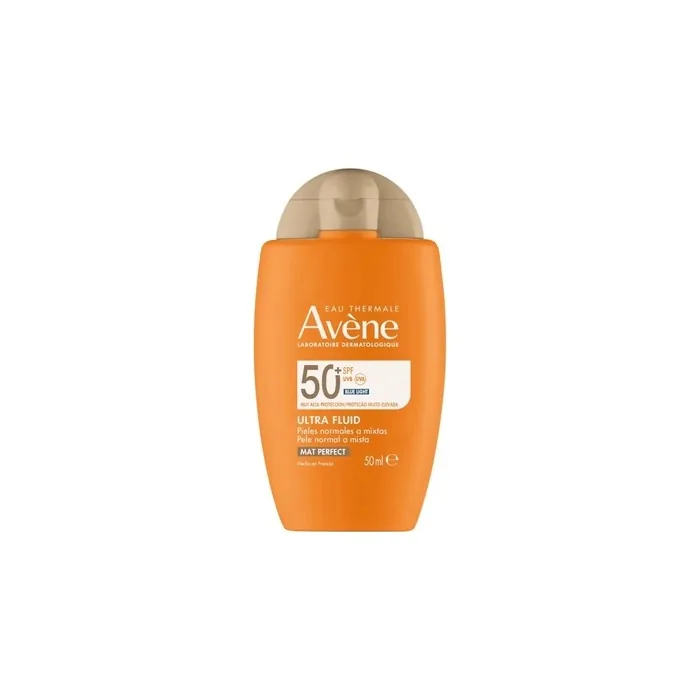 Avne Mat Perfect Fluid With Color Spf 50 50ml High Protection Sunscreen