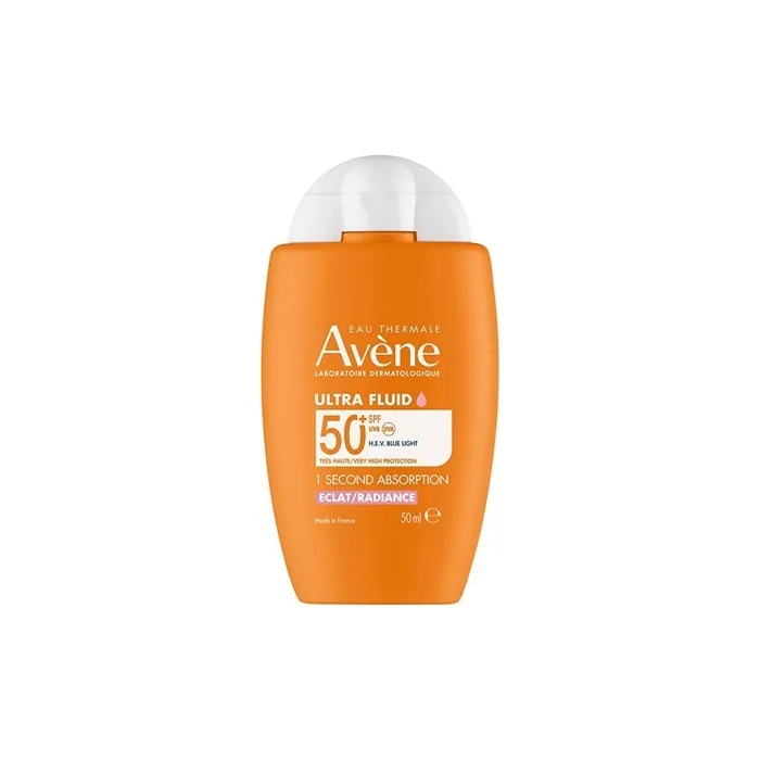 Avene Brightening Protective Facial Fluid Spf 50+ Radiance Ultra Fluid 50 Ml