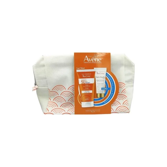 Avene Promo Pack Cream Spf50 50ml With Free Dermabsolu Masque 15ml