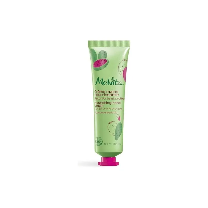 Melvita Nourishing Hand Cream Certified Organic and Vegan 30ml Tube