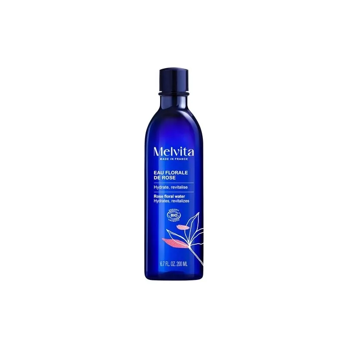 Melvita Organic Revitalizing Rose Floral Water Moisturizing Lotion