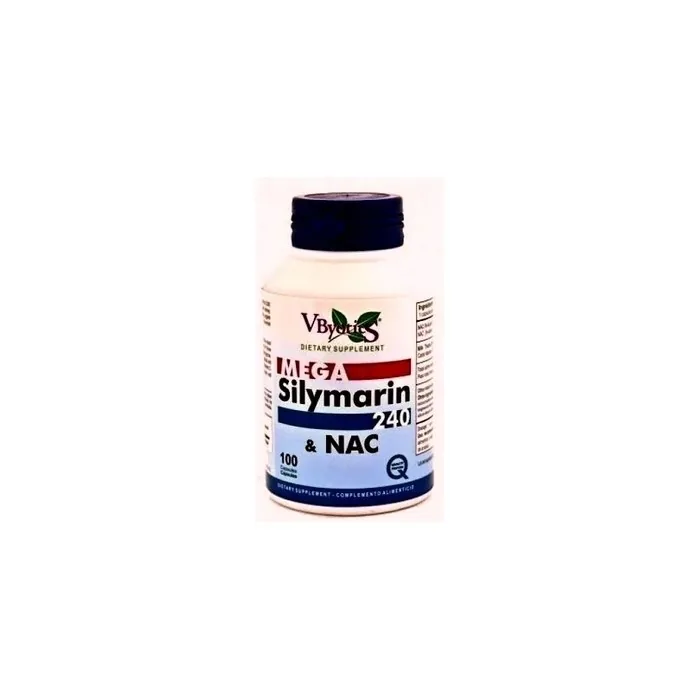 V.Byotic Mega Silymarin 240 And Glutathione Radish Ne 100 Capsules
