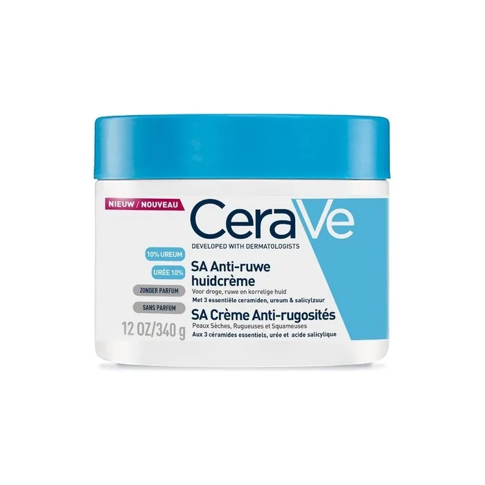 Cerave Sa Smoothing Cream Antiroughness 340g Moisturizing Softening Cream For Dry To Very Dry Skin