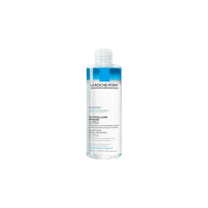 La Rocheposay Oil Infused Micellar Water Ultra 400ml Twophase Micellar Water For Ultrasensitive Skin