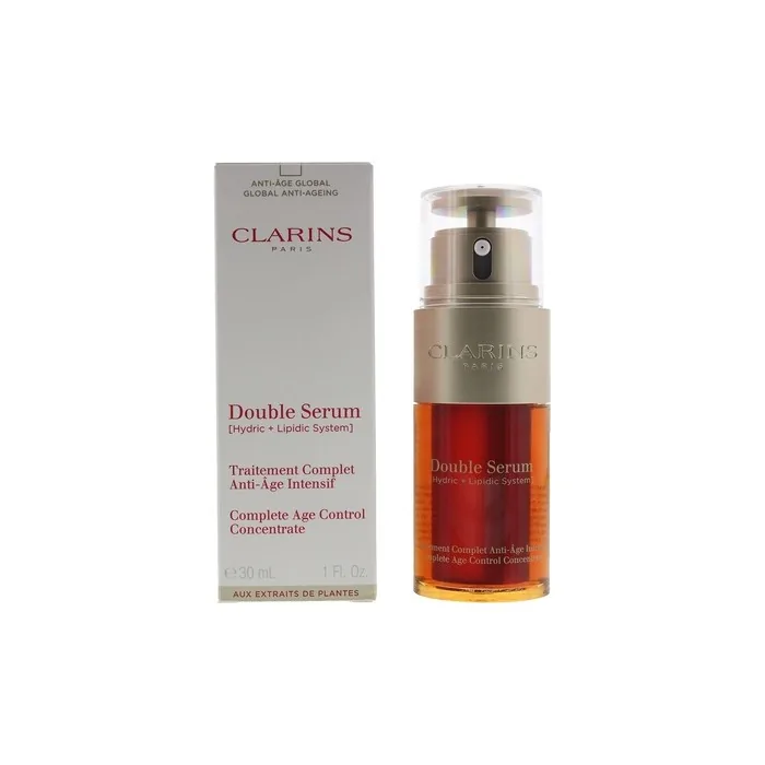 Clarins Double Serum Complete Age Control Concentrate 30ml Intensive Rejuvenating Serum
