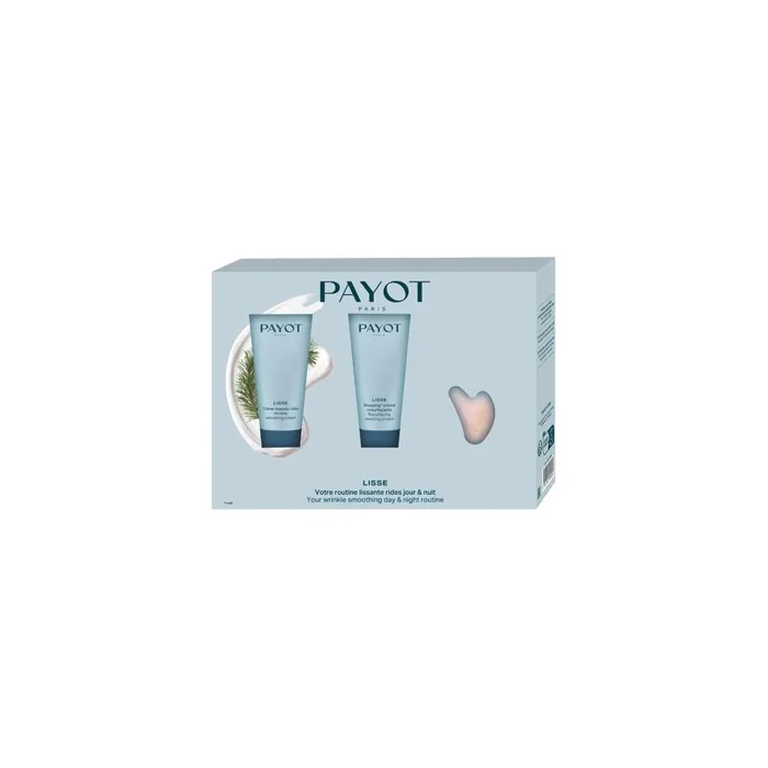 Payot Smooth Discovery Box - Wrinkle Smoothing Cream 30ml + Sleeping Reservoir Cream 30ml + Gua Sha