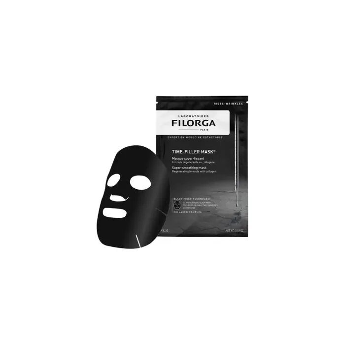 Filorga Time Filler Mask Super Smoothing Black Mask 20ml Smoothing Mask With Collagen