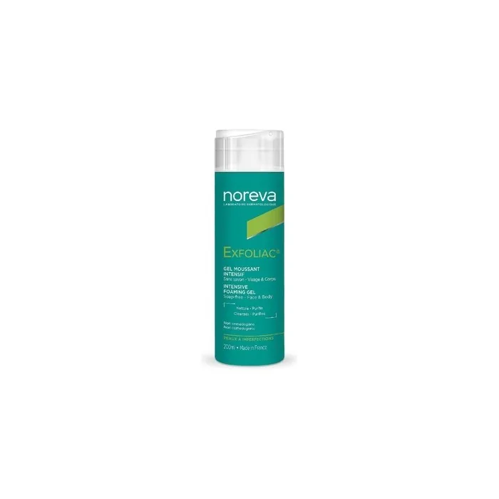 Noreva Exfoliac Cleansing Gel 200ml Gentle Exfoliating Cleanser For The Face