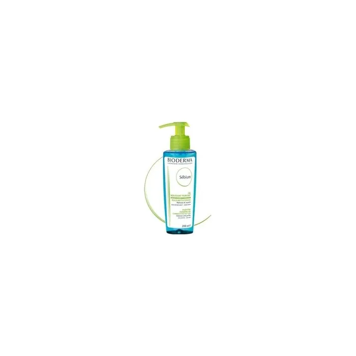 Bioderma Sebium Foaming Cleansing Gel 200ml Purifying And Foaming Gel For Combination To Oily Skin