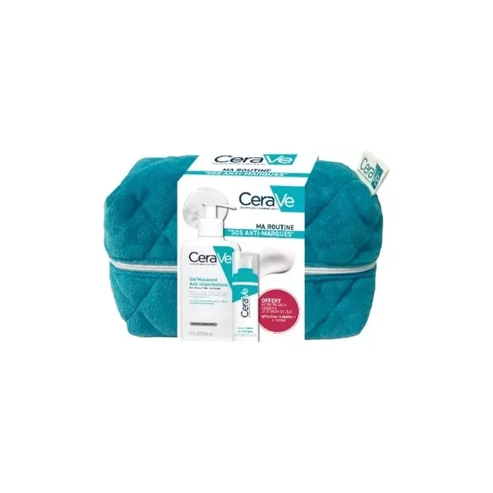 Cerave Antiimperfections Cleansing Gel 236 Ml Retinol Antimarks Serum 30 Ml