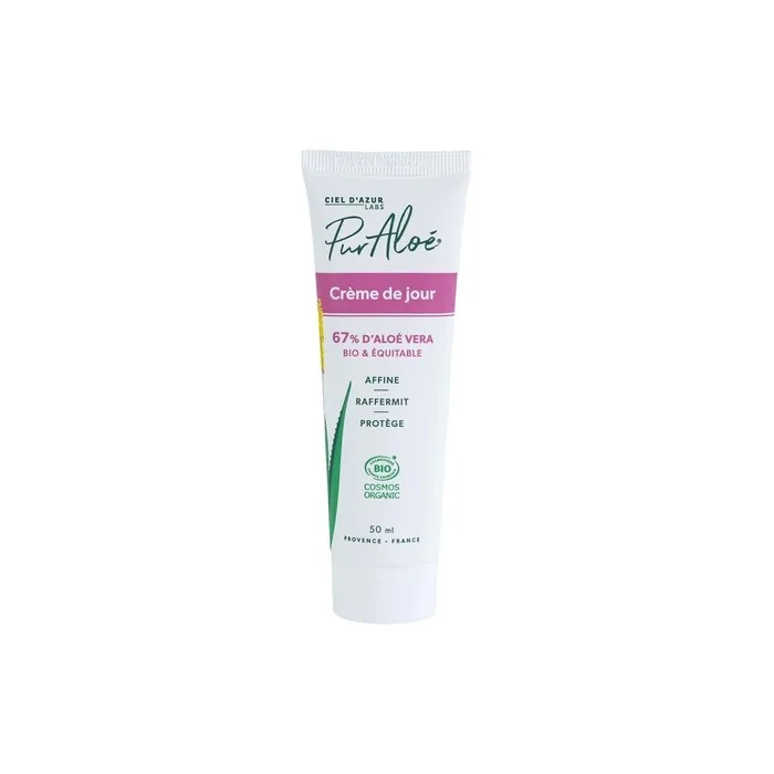 Pur Aloe Day Cream with 67% Organic Aloe Vera 50ml