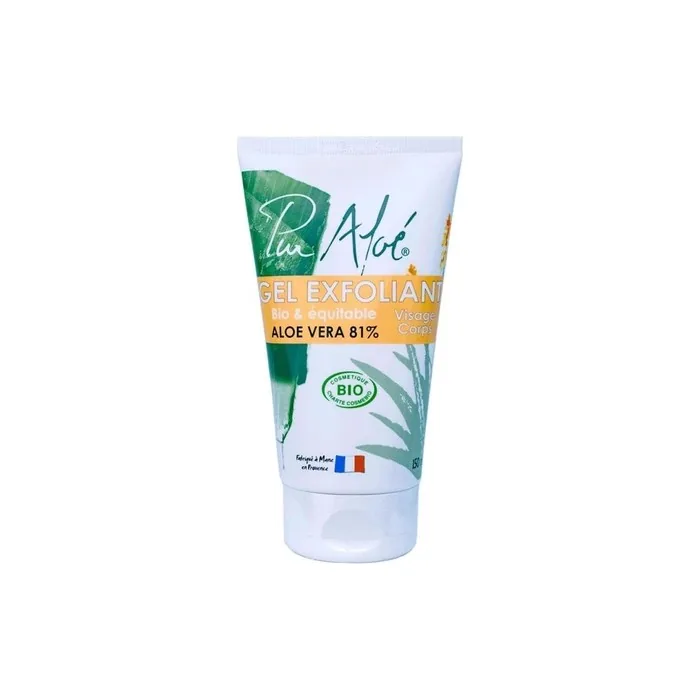 Pur Aloe Organic Exfoliating Gel with Aloe Vera 81% 150ml