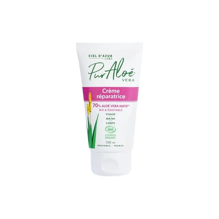 Pur'aloe Repair Cream Cosmebio 150ml
