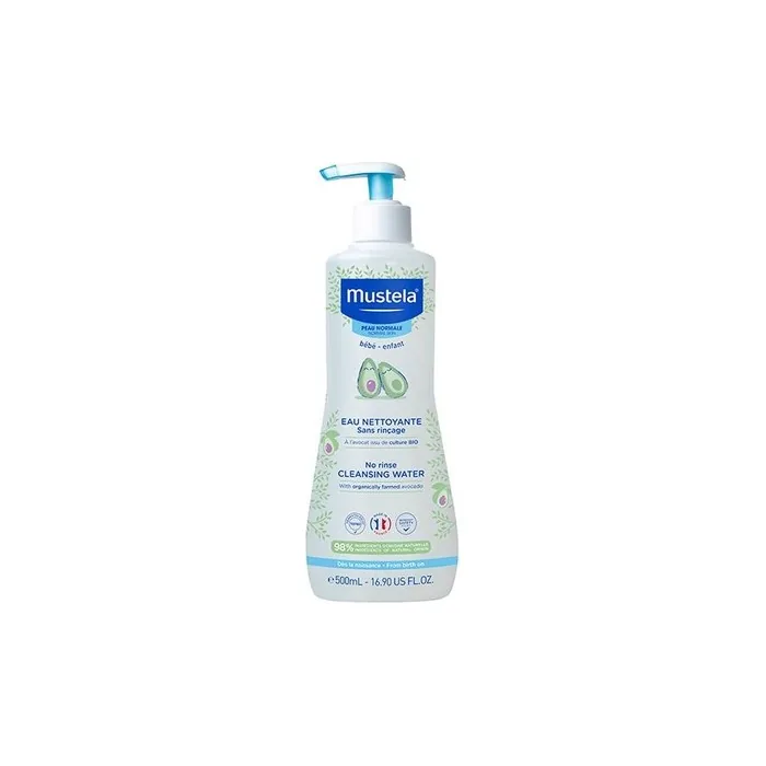 Mustela Cleansing Water 500ml Gentle And Effective Cleansing For The Face