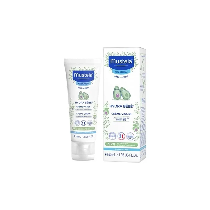 Baby Child Hydra Baby Face Cream with Organic Avocado 40ml