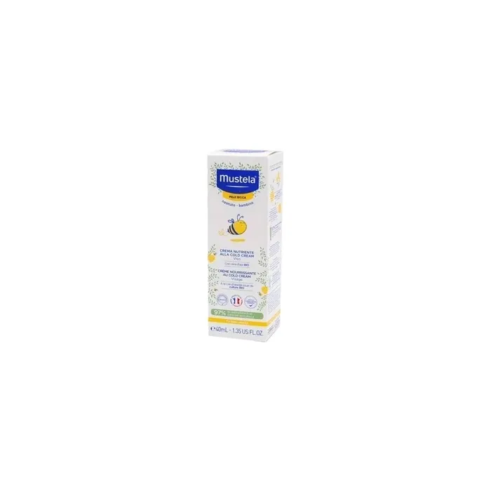 Mustela Nutrient Cream For Face With Cold Cream For Dry Skin 40 Milliliters