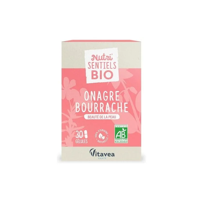 Vitavea Nutri'sentiels Organic Evening Primrose and Borage 30 Capsules
