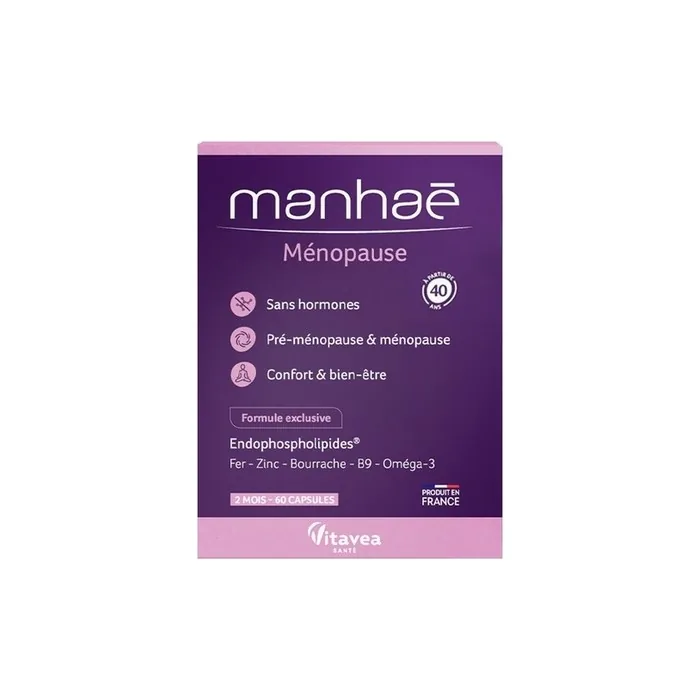 Vitavea Manhae Menopause Hormone-Free Dietary Supplement 60 Capsules