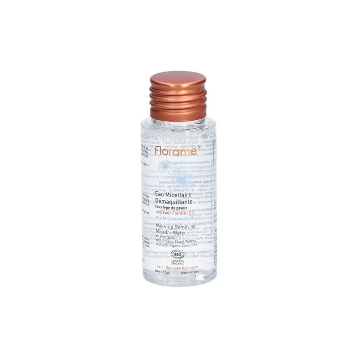 Florame Micellar Cleansing Water 50 Ml Gentle Makeup Remover