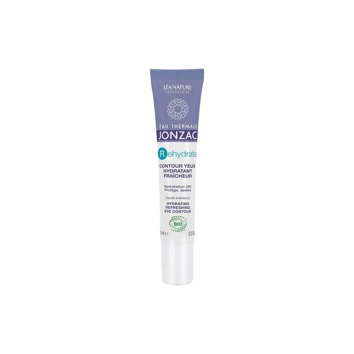 Jonzac Rehydrate Eye Contour Treatment Organic Cosmetics 15ml