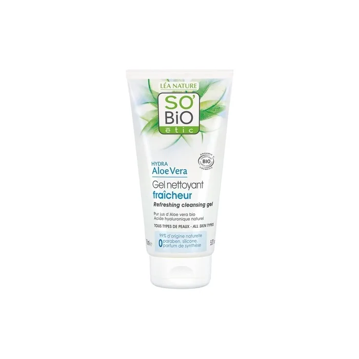 So'bio Etic Cosmos Organic Hydra Aloe Vera Refreshing Cleansing Gel 150ml
