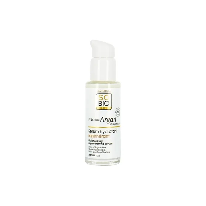 So'bio Etic Precious Argan Moisturizing Regenerating Face Serum Organic