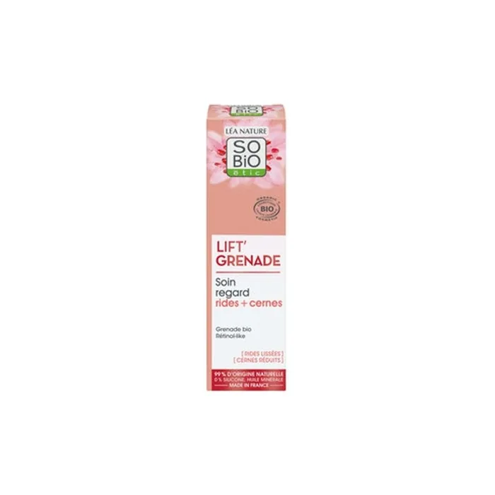 Sobio Etic Eye Care For Wrinkles And Dark Circles Lift Pomegranate Eye Treatment 15 Ml