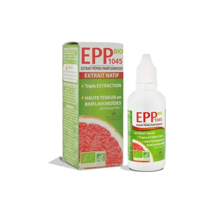 3 Chnes Epp1200 Bio Grapefruit Seed Extract 50ml
