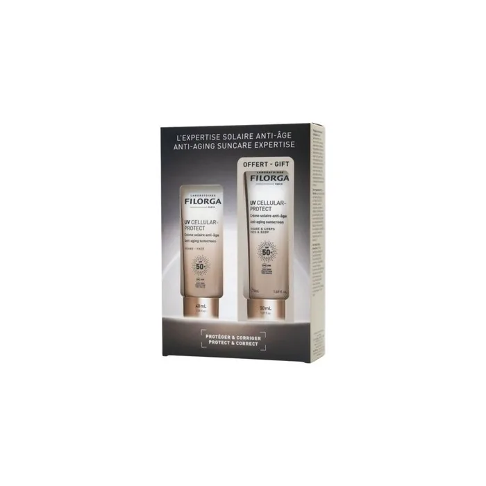 Filorga Filorga Uv Cellular-Protect Anti-Aging Sunscreen Face Cream 40ml Set Of 2 Pieces