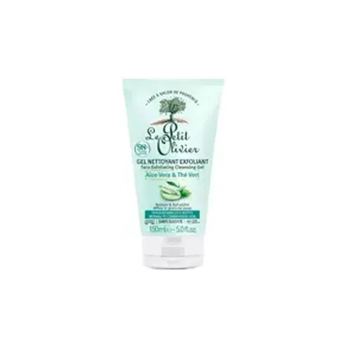 Le Petit Olivier Exfoliating Cleansing Gel Aloe Vera Green Tea 150 Ml