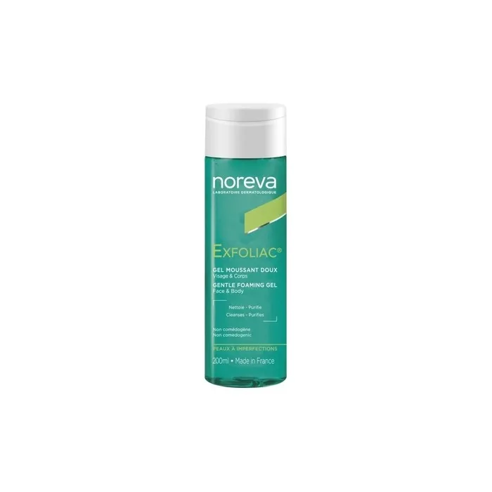 Noreva Exfoliatic Gentle Cleansing Gel For Face 200ml