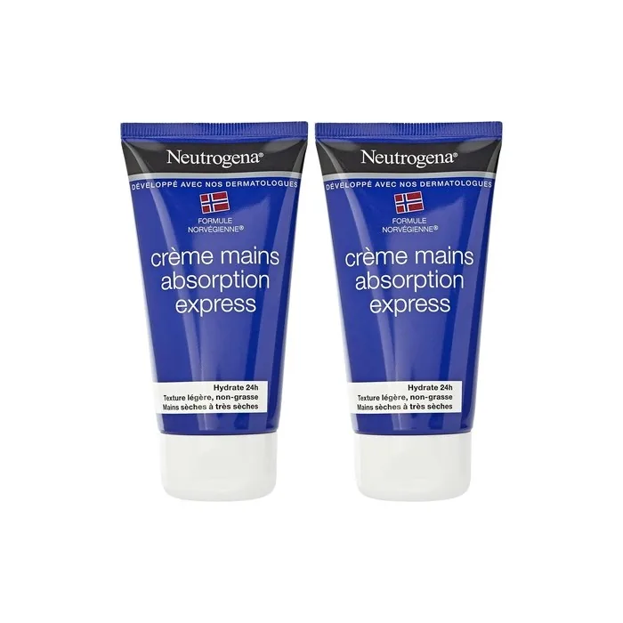 Neutrogena Express Absorption Hand Cream 75ml - Pack of 2