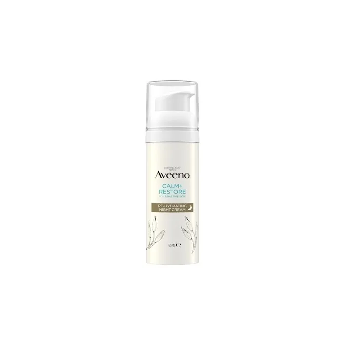 Aveeno Calm Restore Rehydrating Night Cream 50 Ml