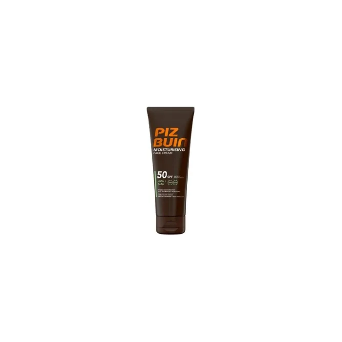 Piz Buin Moisturising Cream Facial Spf50 50ml High Protection Sunscreen