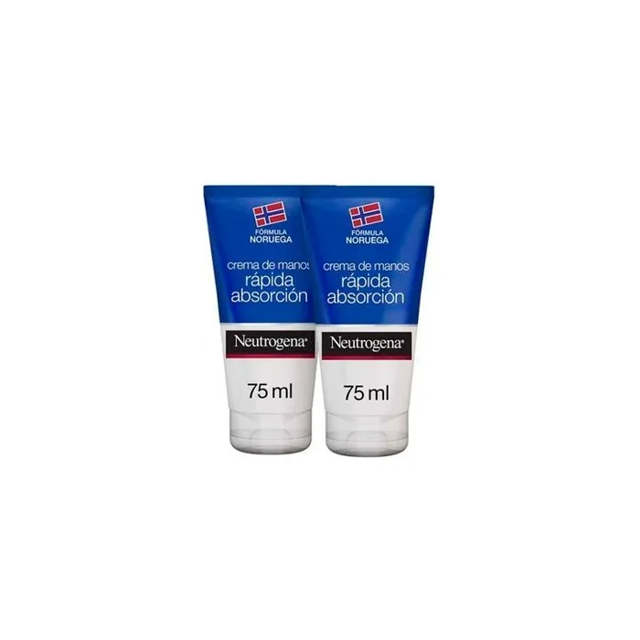 Neutrogena Double Hand Cream Fast Absorption 75ml - Pack of 2
