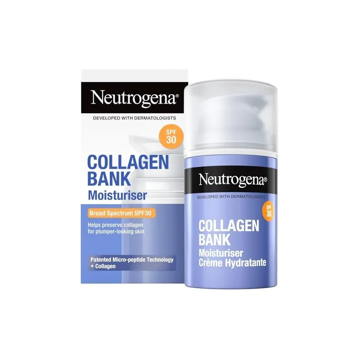 Neutrogena Collagen Bank Face Moisturiser with SPF 30 Daily Anti-Aging