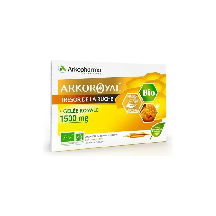 Arkopharma Arko Royal Jelly Royale 1500mg Organic