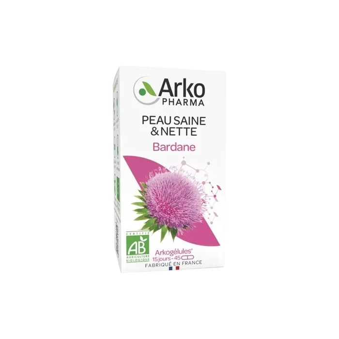 Arkopharma Arkogelules Organic Burdock 45 Capsules