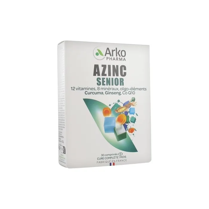 Arkopharma Azinc Senior Multivitamin Supplement 30 Tablets