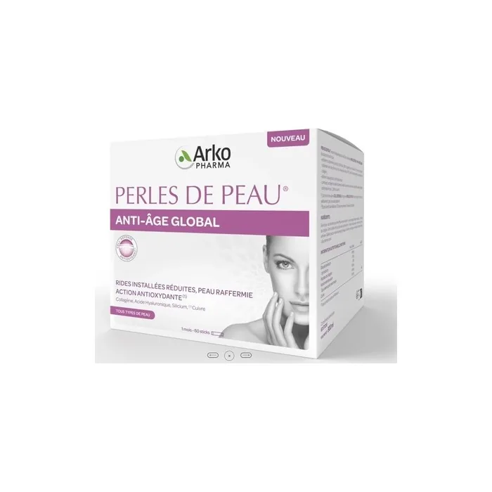 Arkopharma Global Anti-Aging Skin Pearls 60 Sticks