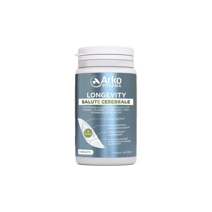 ArkoPharma Longevity Salute Cereb 60 Capsules