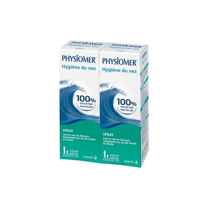 Physiomer Nasal Hygiene Spray 135ml - Pack of 2