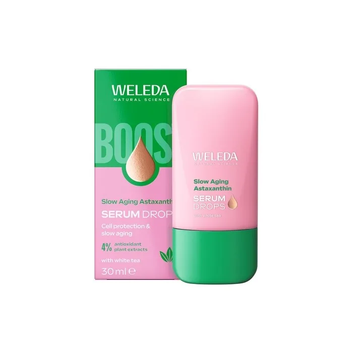 Weleda Slow Aging Astaxanthin Face Serum Drops with White Tea