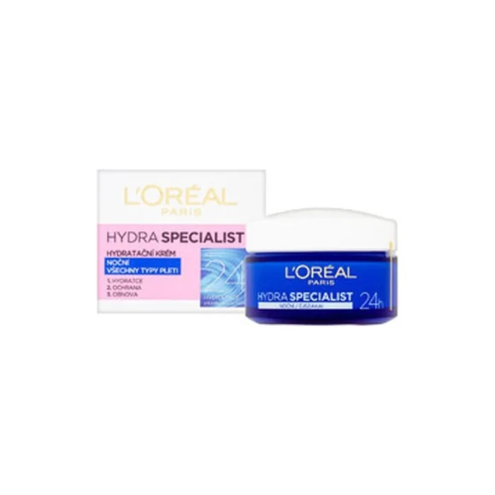 L'Oral Paris Night Moisturizer Hydra Specialist Night Cream 50 Ml